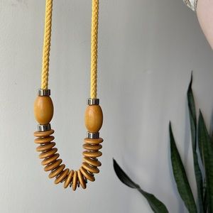 Aarikka vintage necklace classic wooden jewelry from Finland